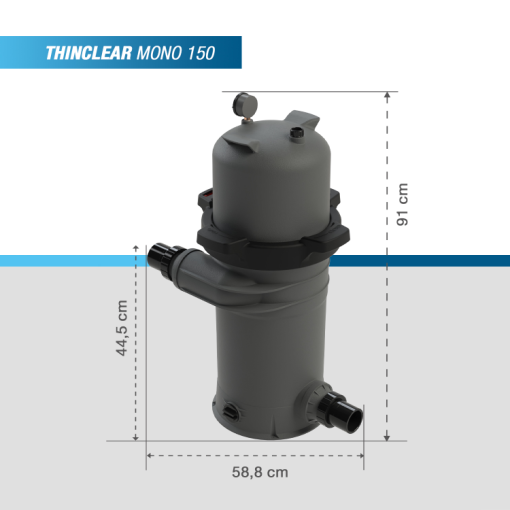 Poolex Thinclear Mono - Filtro de cartucho único - Imagen 6